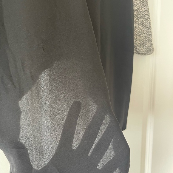 Pink Martini Mixed Material Blouse Size M - Picture 5 of 8